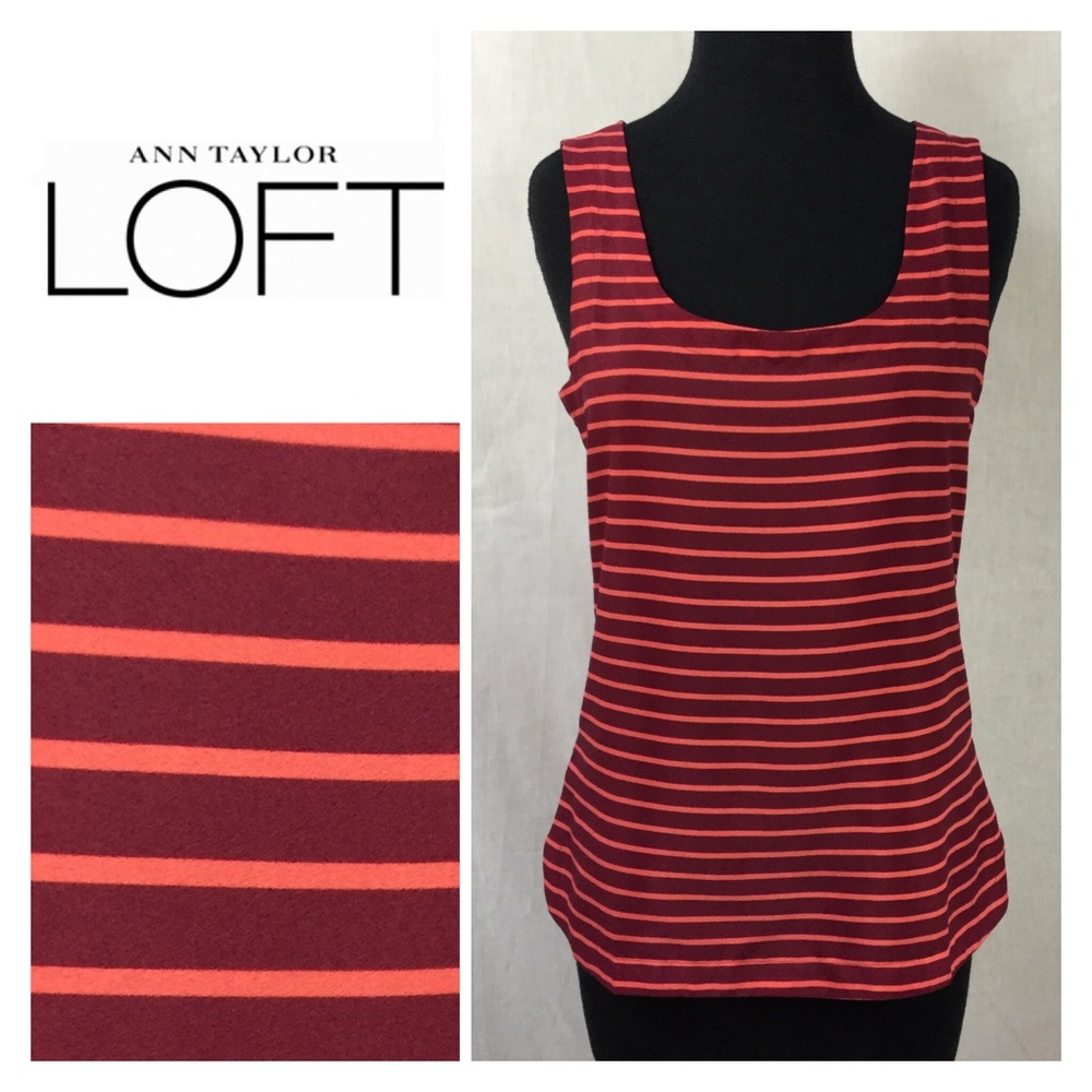💖 Striped Shell/Tank - Picture 2 of 7